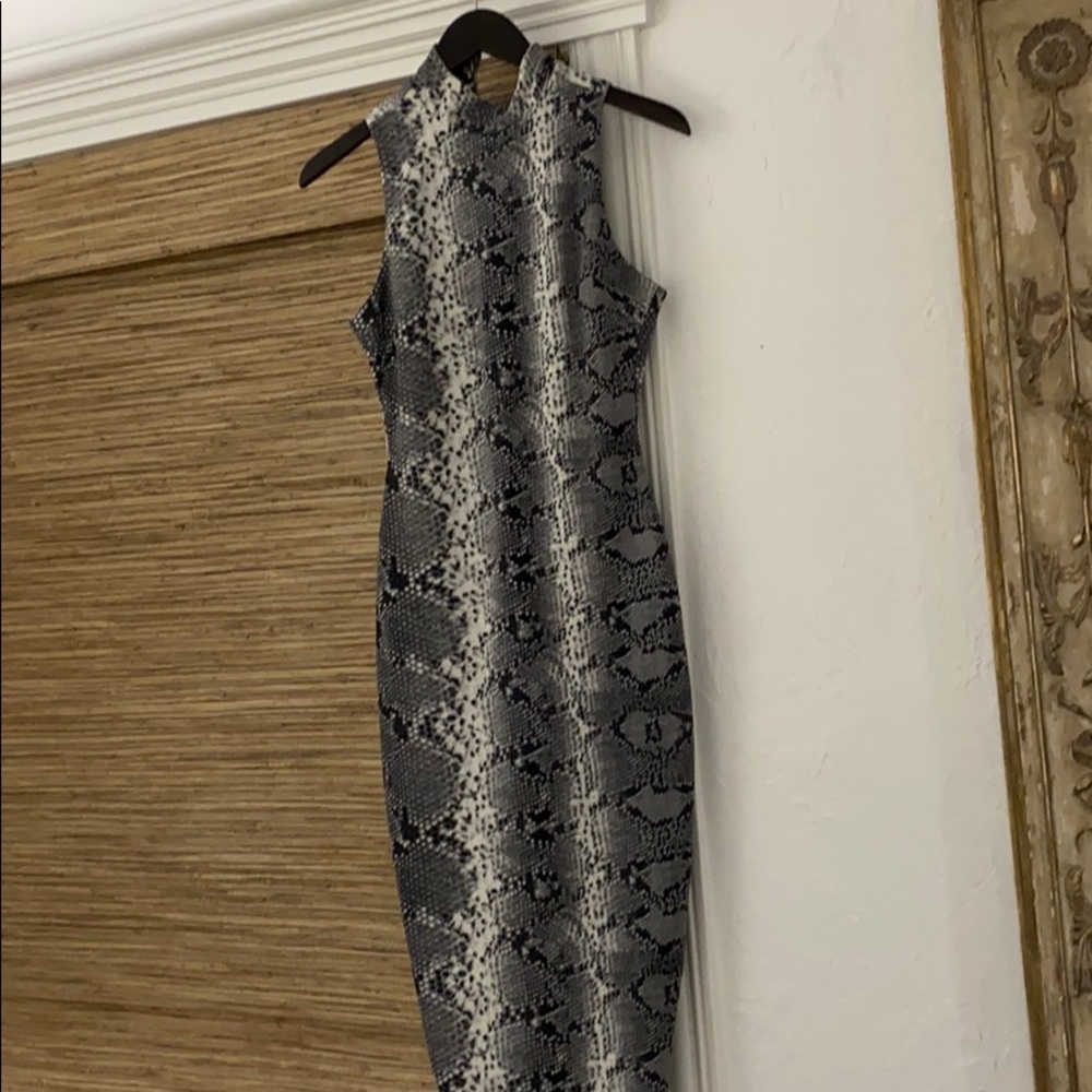 Elizabeth and James Snake print dress